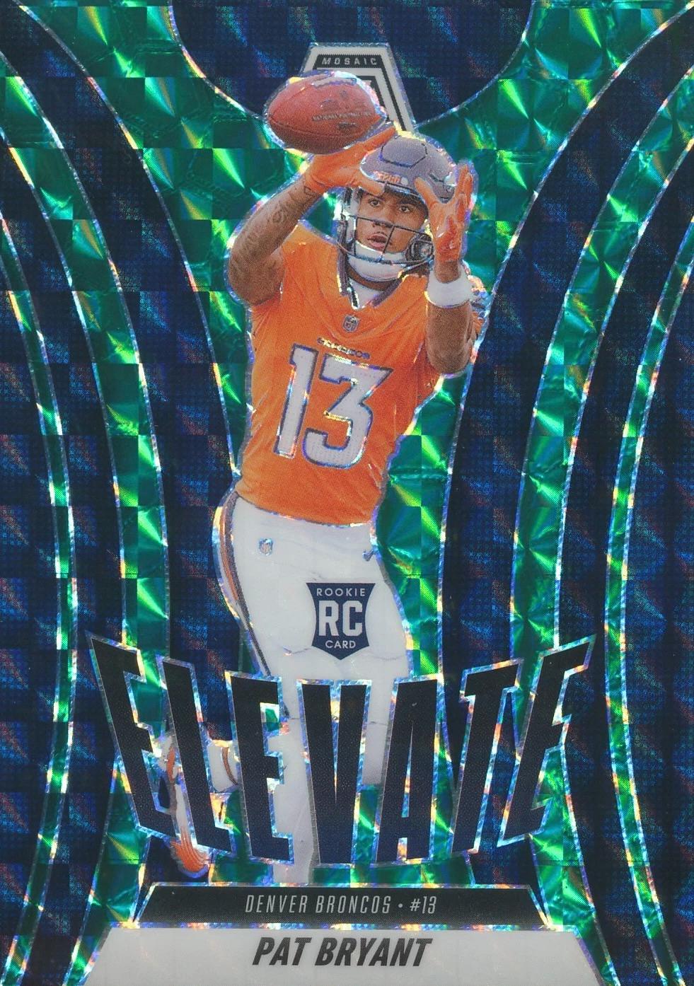 2025 Panini Mosaic Elevate Pat Bryant [Mosaic Green] #4 card