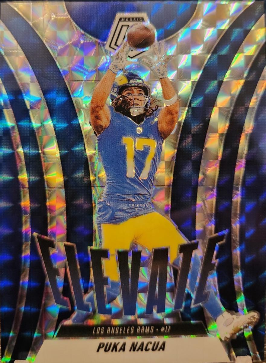 2025 Panini Mosaic Elevate Puka Nacua [Mosaic] #18 card
