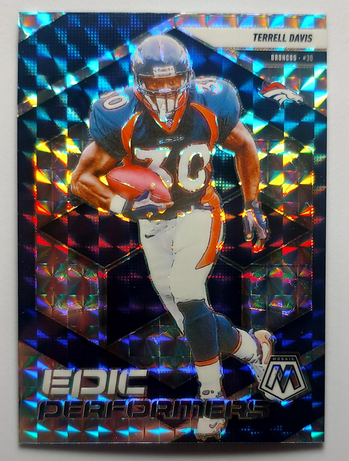 2025 Panini Mosaic Epic Performers Terrell Davis [Mosaic] #17 card