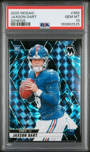 2025 Panini Mosaic Jaxson Dart [Genesis] #362 card