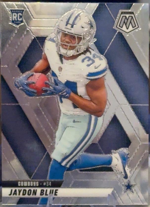 2025 Panini Mosaic Jaydon Blue [Blue Sparkle] #320 card