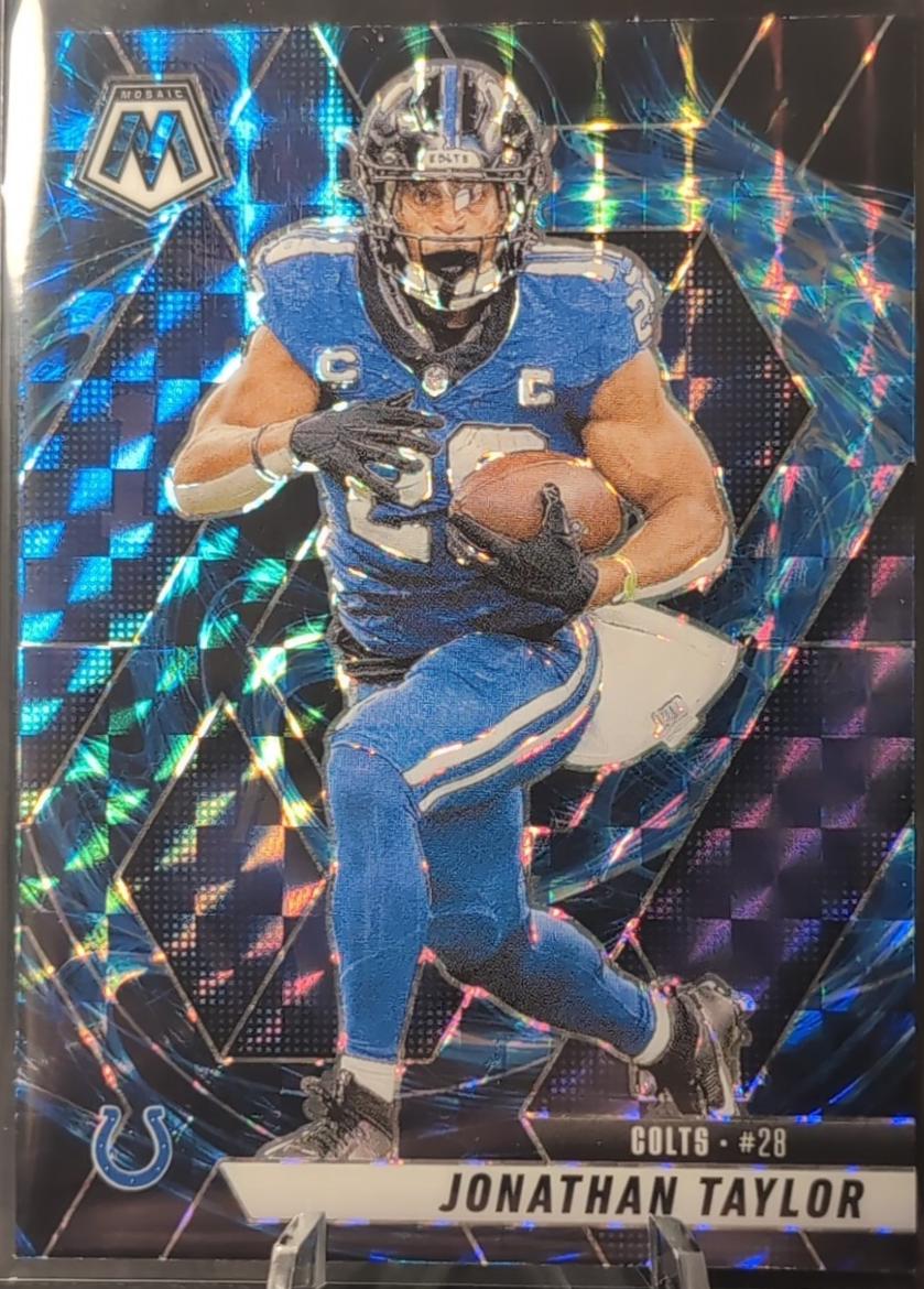 2025 Panini Mosaic Jonathan Taylor [Genesis] #235 card