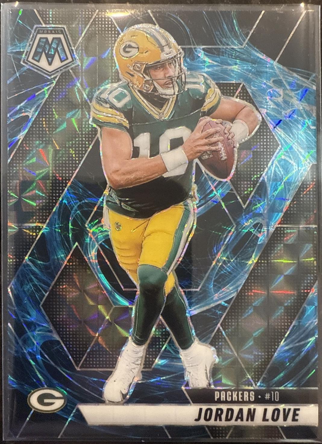 2025 Panini Mosaic Jordan Love [Genesis] #30 card