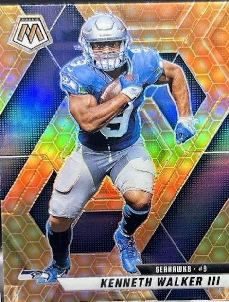 2025 Panini Mosaic Kenneth Walker III [Honeycomb] #149 card