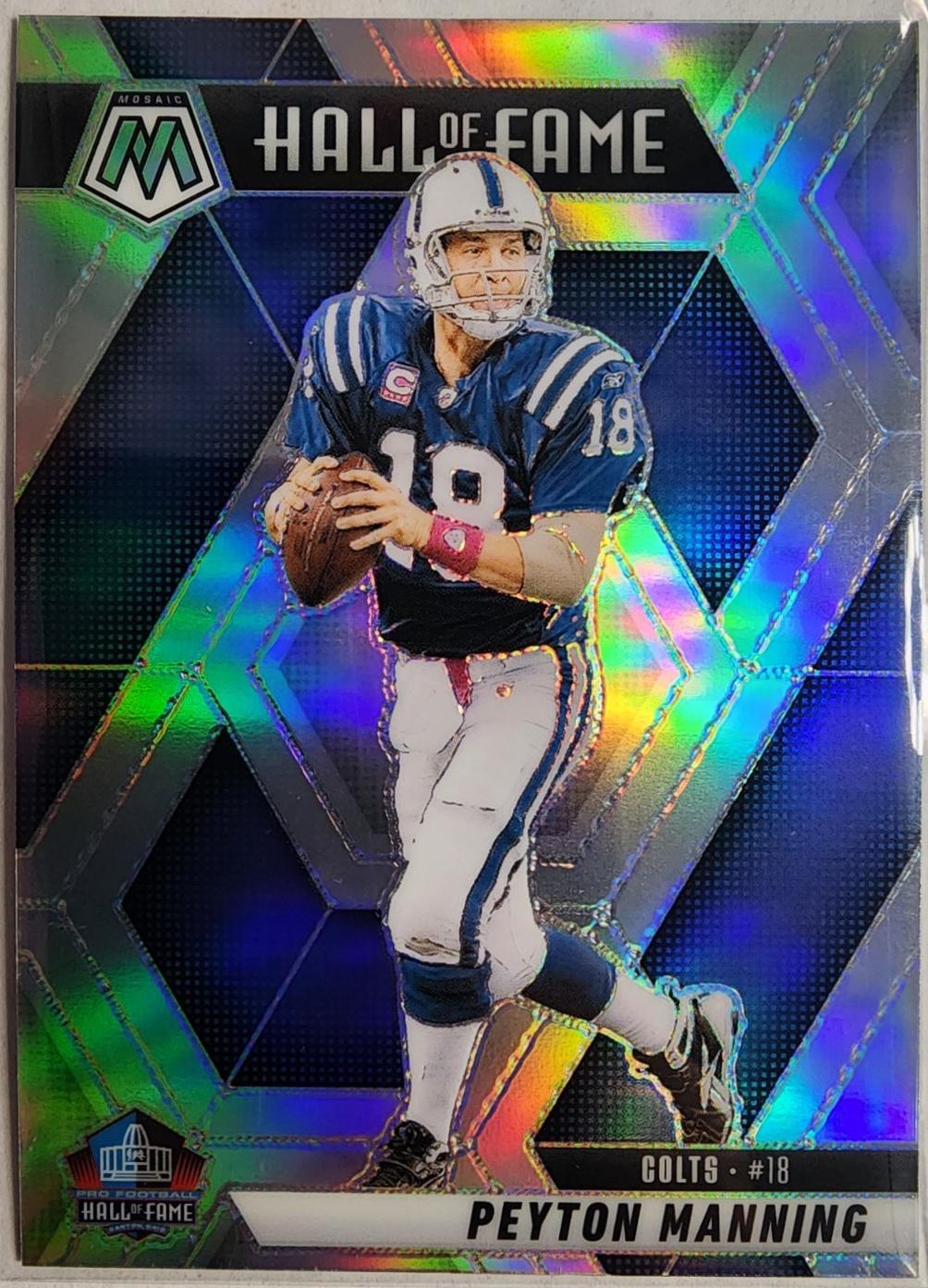 2025 Panini Mosaic Peyton Manning [Silver] #296 card