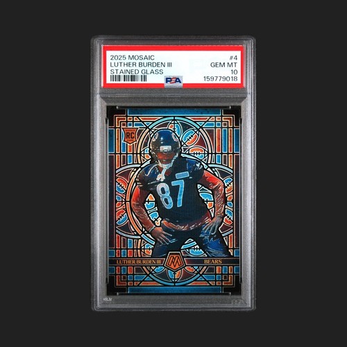 2025 Panini Mosaic Stained Glass Luther Burden III #4 card