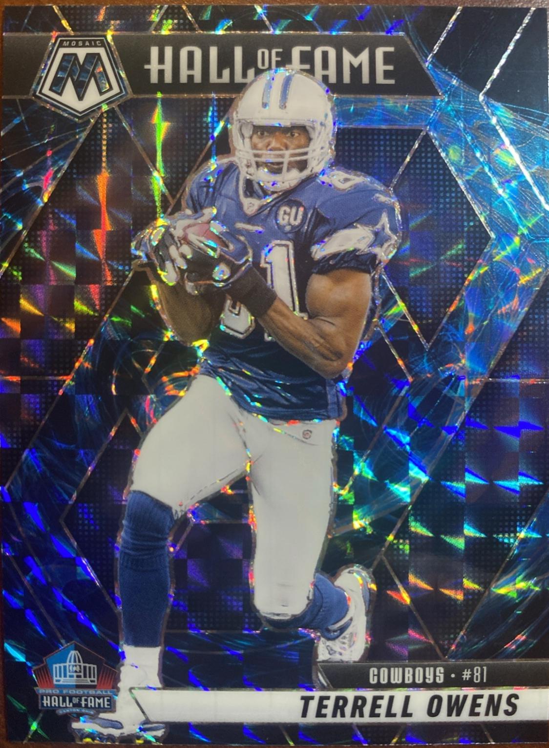 2025 Panini Mosaic Terrell Owens [Genesis] #297 card
