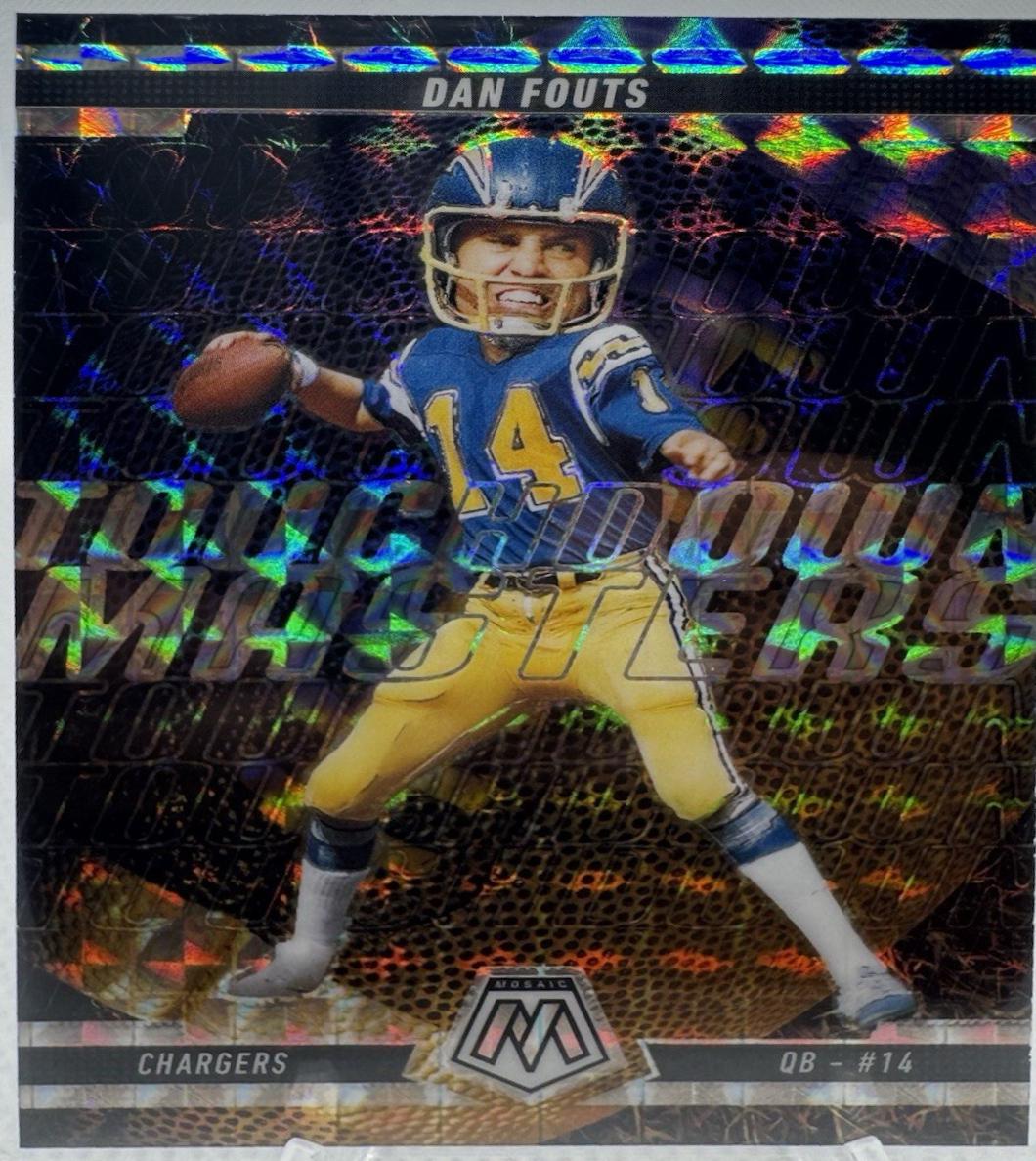 2025 Panini Mosaic Touchdown Masters Dan Fouts [Mosaic] #17 card