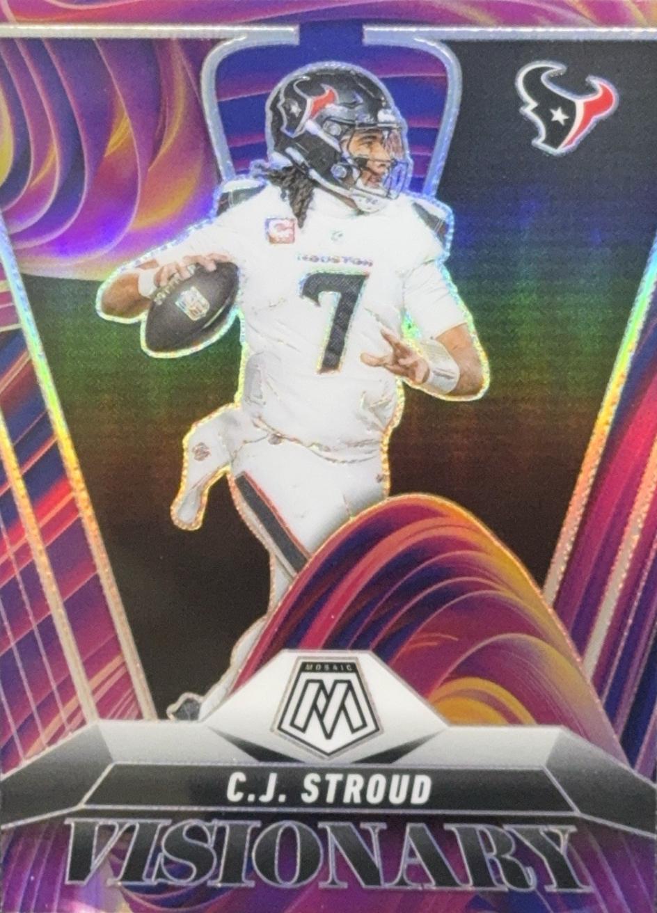 2025 Panini Mosaic Visionary C.J. Stroud #11 card