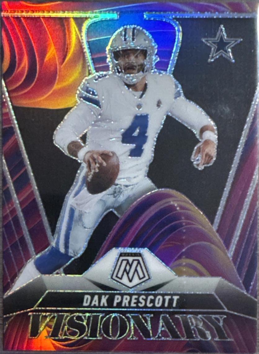 2025 Panini Mosaic Visionary Dak Prescott #7 card