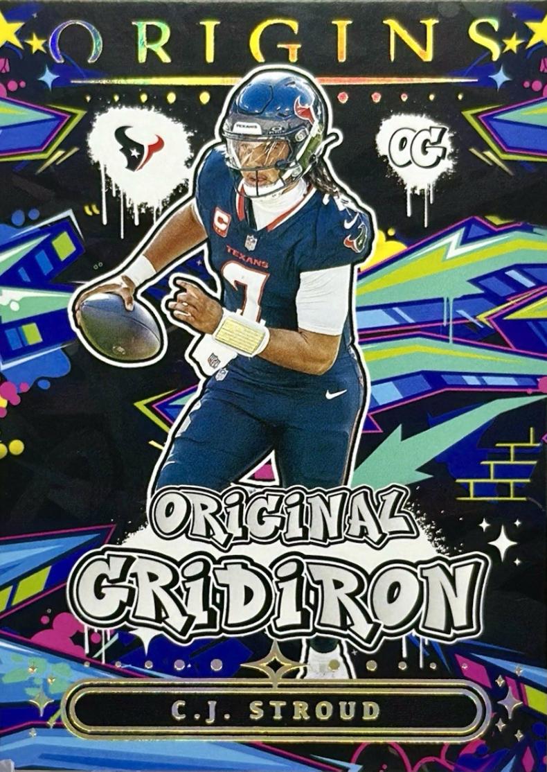 2025 Panini Origins Original Gridiron C.J. Stroud #9 card
