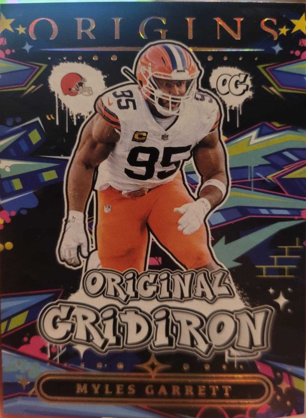 2025 Panini Origins Original Gridiron Myles Garrett #5 card
