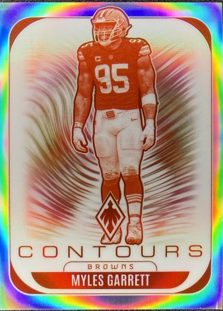2025 Panini Phoenix Contours Myles Garrett #8 card
