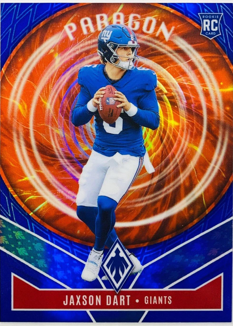 2025 Panini Phoenix Paragon Jaxson Dart [Blue] #4 card