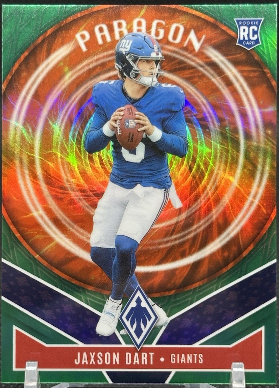 2025 Panini Phoenix Paragon Jaxson Dart [Green] #4 card