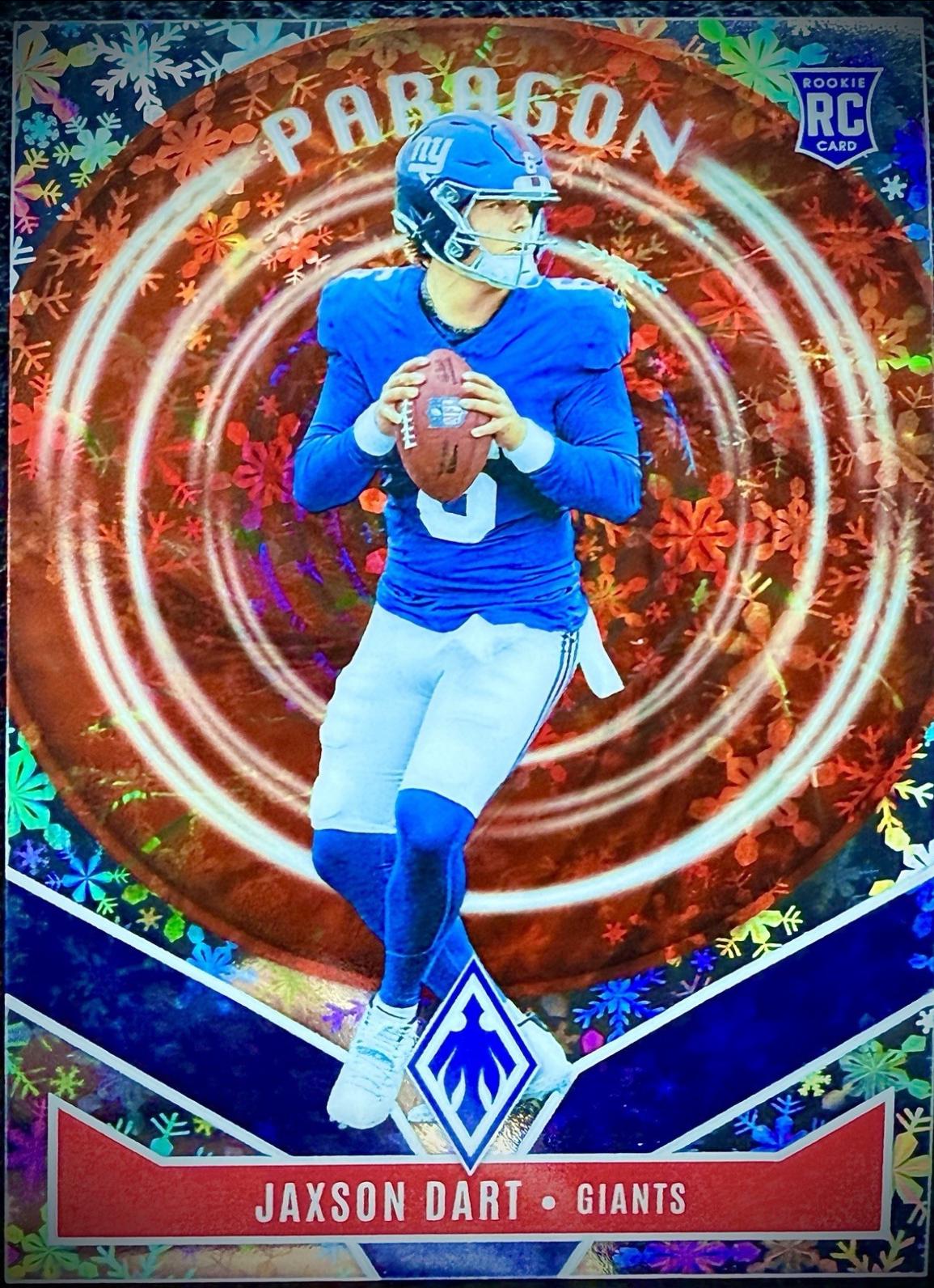 2025 Panini Phoenix Paragon Jaxson Dart [Silver Winter] #4 card