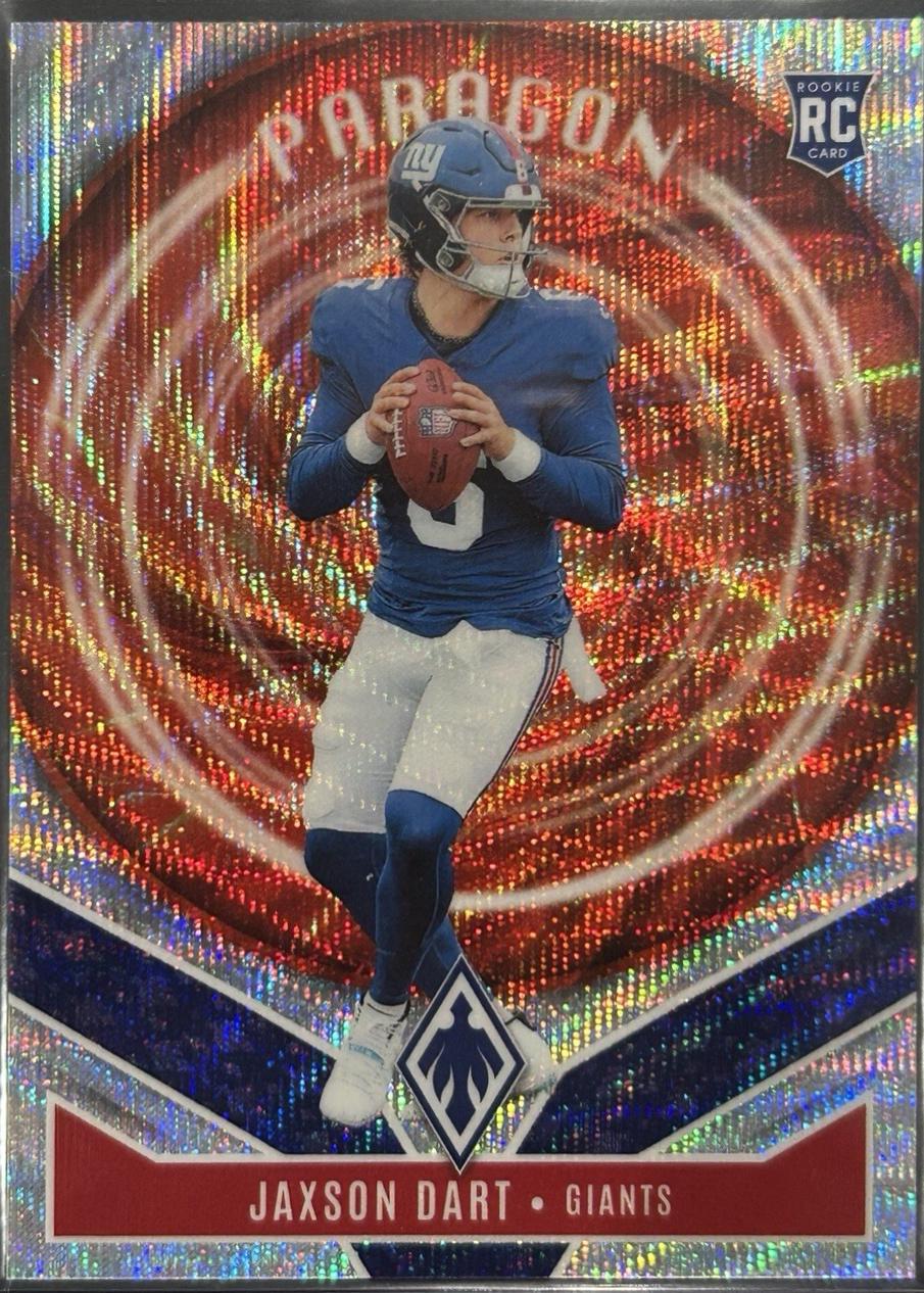 2025 Panini Phoenix Paragon Jaxson Dart [Wave] #4 card