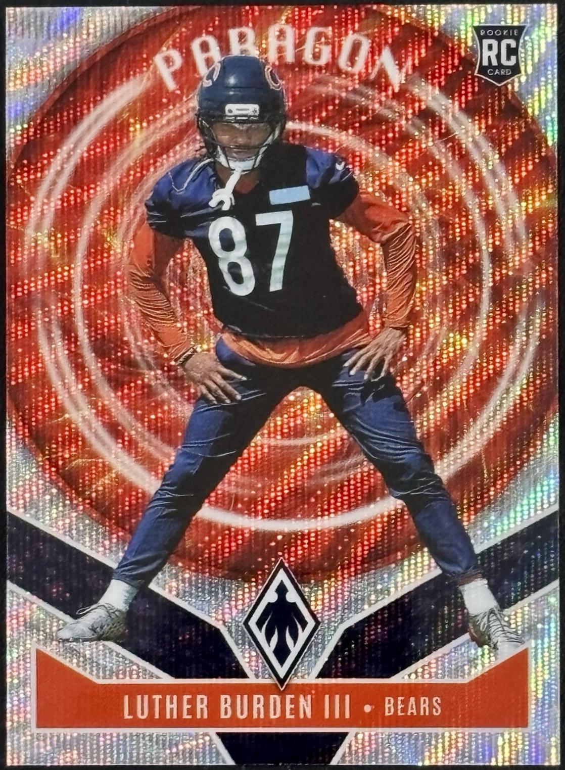 2025 Panini Phoenix Paragon Luther Burden III [Silver Hyper] #15 card