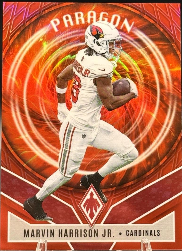 2025 Panini Phoenix Paragon Marvin Harrison Jr. [Red] #18 card
