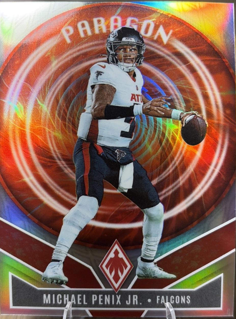 2025 Panini Phoenix Paragon Michael Penix Jr. #17 card