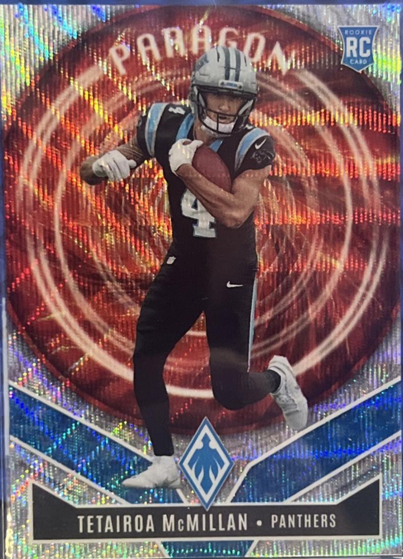 2025 Panini Phoenix Paragon Tetairoa McMillan [Wave] #16 card