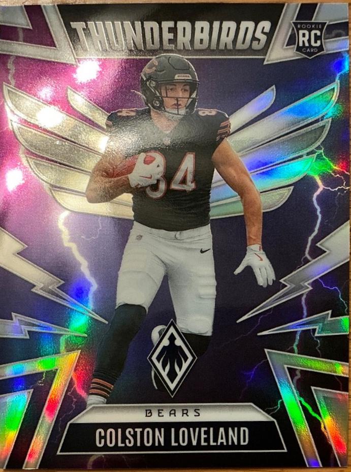 2025 Panini Phoenix Thunderbirds Colston Loveland #9 card