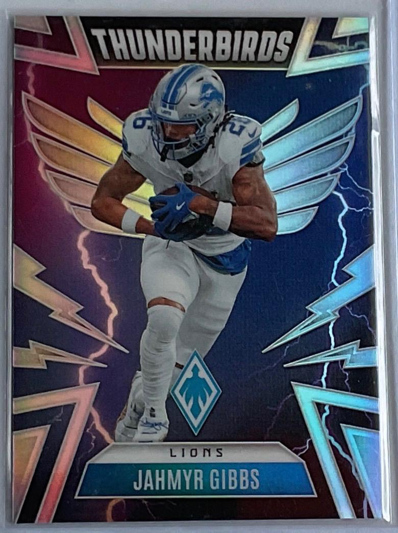 2025 Panini Phoenix Thunderbirds Jahmyr Gibbs #16 card