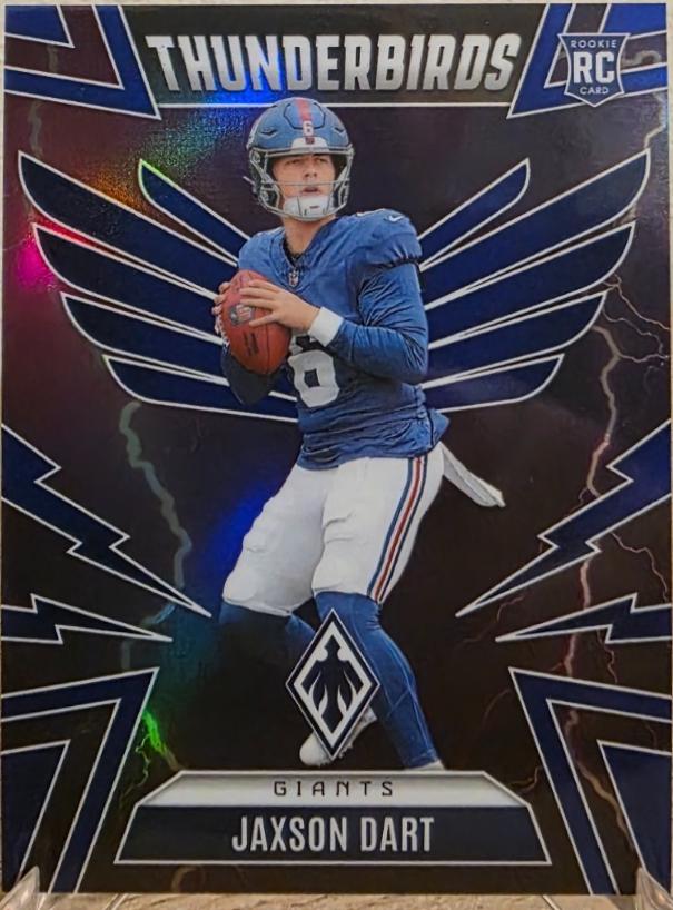 2025 Panini Phoenix Thunderbirds Jaxson Dart [Blue] #38 card