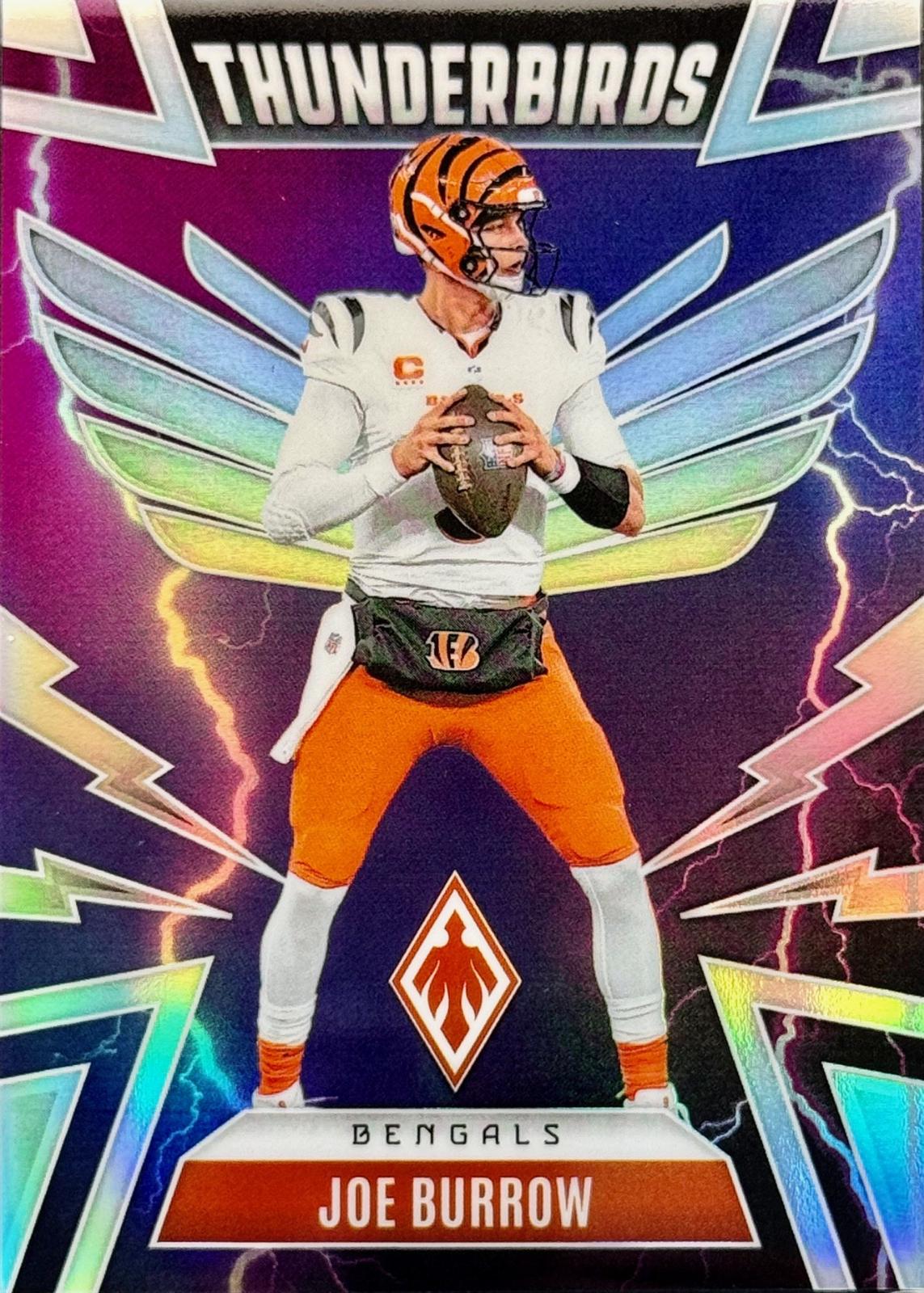 2025 Panini Phoenix Thunderbirds Joe Burrow #10 card