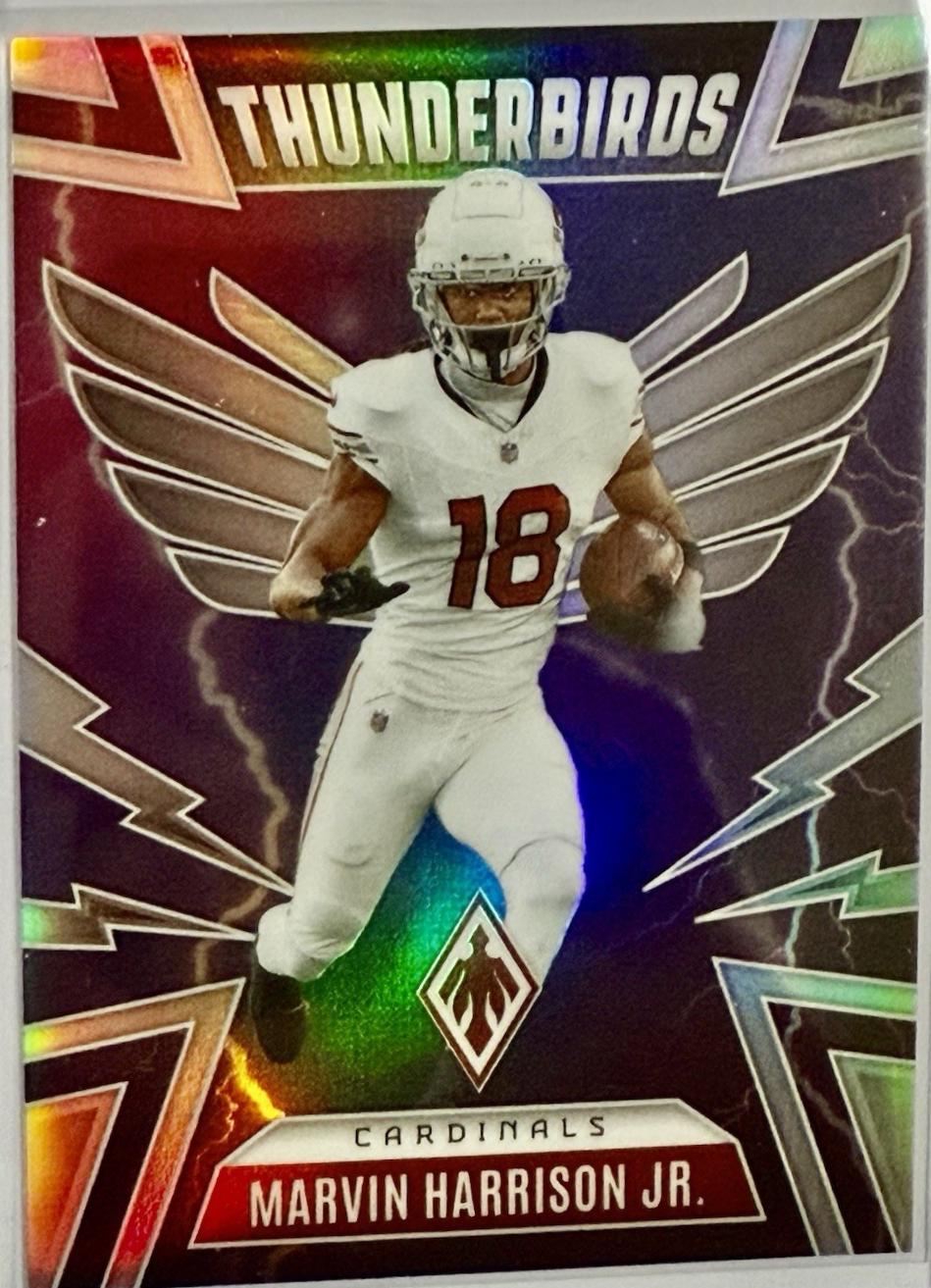2025 Panini Phoenix Thunderbirds Marvin Harrison Jr. #1 card