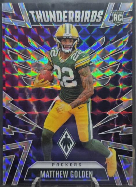 2025 Panini Phoenix Thunderbirds Matthew Golden [Silver Pyramids] #17 card
