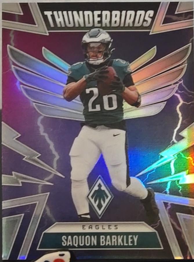 2025 Panini Phoenix Thunderbirds Saquon Barkley #42 card