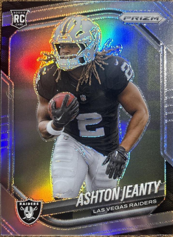 2025 Panini Prizm Ashton Jeanty [Silver] #315 card