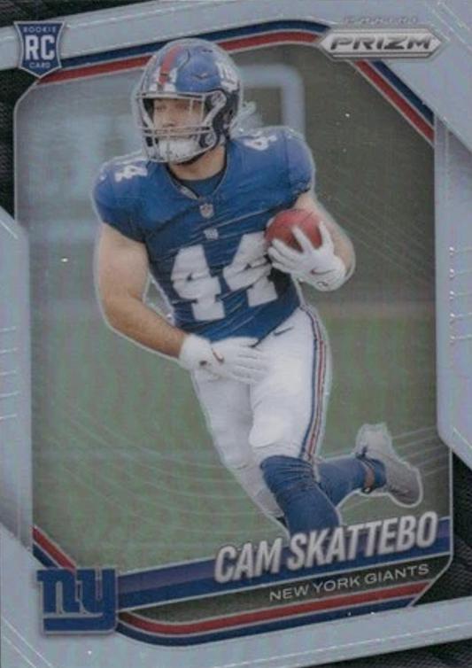 2025 Panini Prizm Cam Skattebo [Silver] #363 card