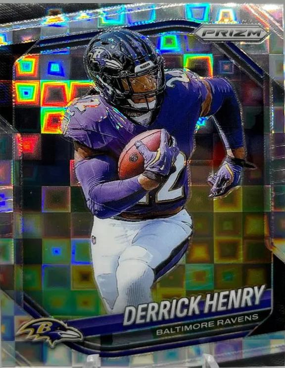 2025 Panini Prizm Derrick Henry [Pandora] #168 card