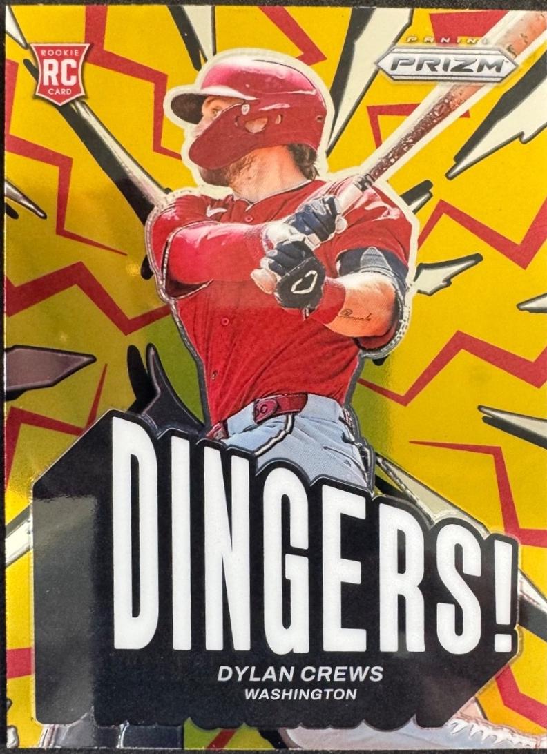 2025 Panini Prizm Dingers Dylan Crews #12 card