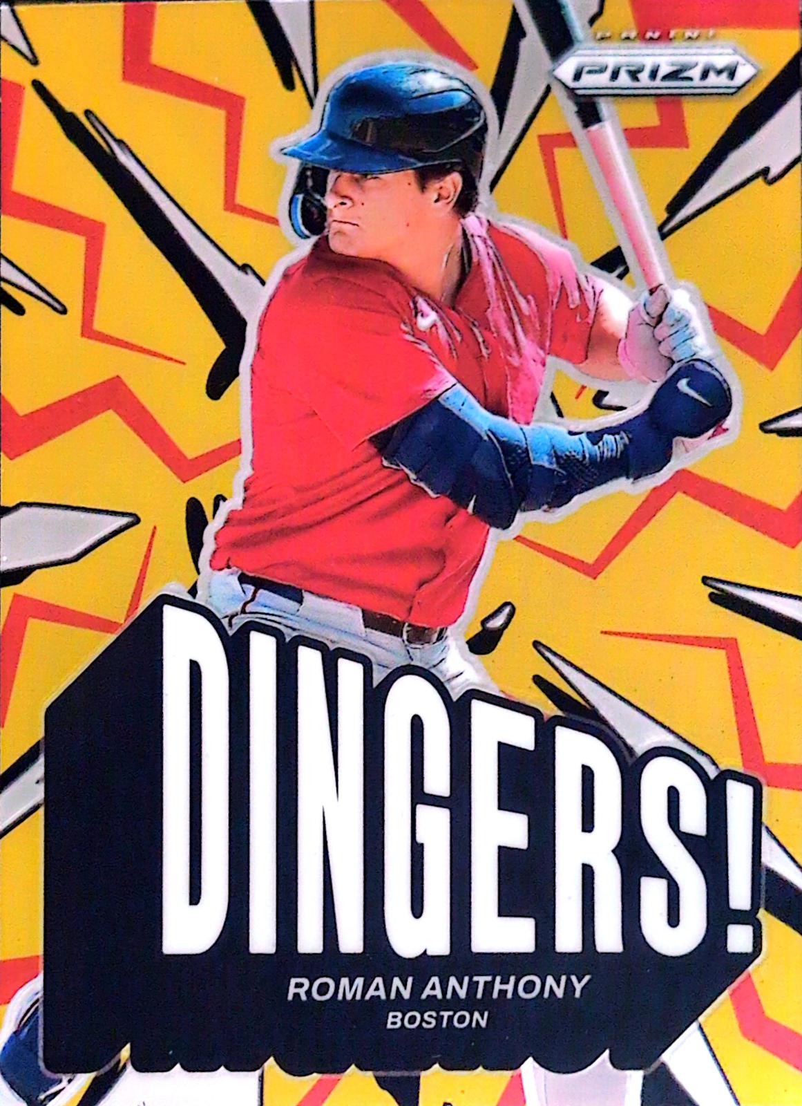 2025 Panini Prizm Dingers Roman Anthony #5 card