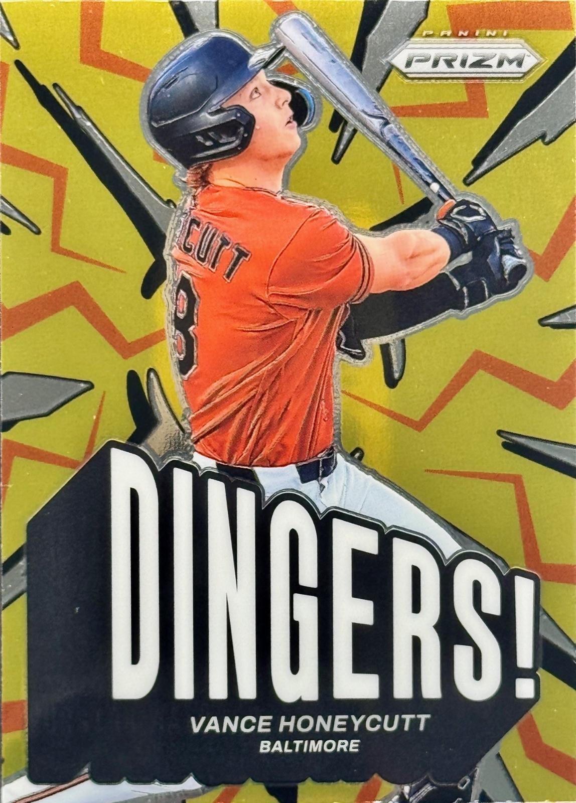 2025 Panini Prizm Dingers Vance Honeycutt #22 card