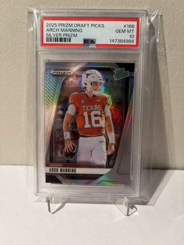 2025 Panini Prizm Draft Picks Arch Manning [Silver] #166 card