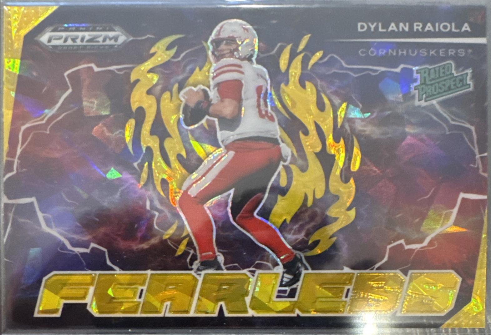 2025 Panini Prizm Draft Picks Fearless Dylan Raiola #F-DRA card