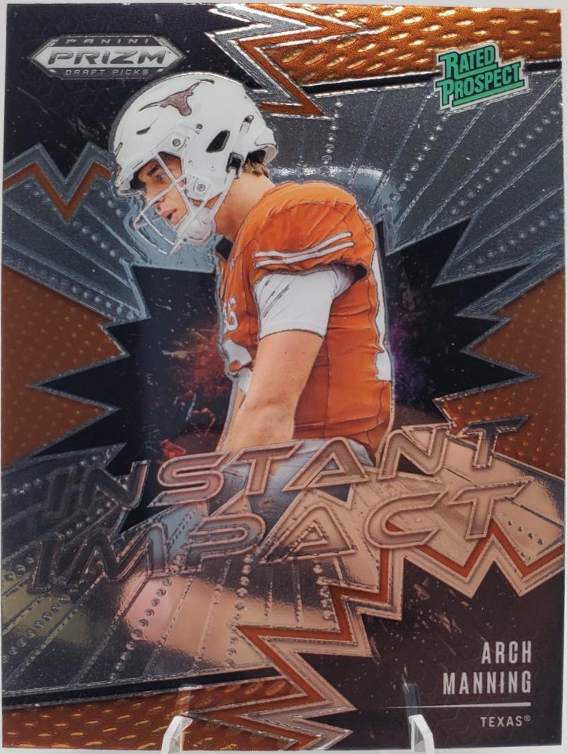 2025 Panini Prizm Draft Picks Instant Impact Arch Manning #21 card