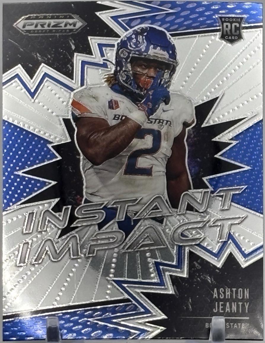 2025 Panini Prizm Draft Picks Instant Impact Ashton Jeanty #2 card