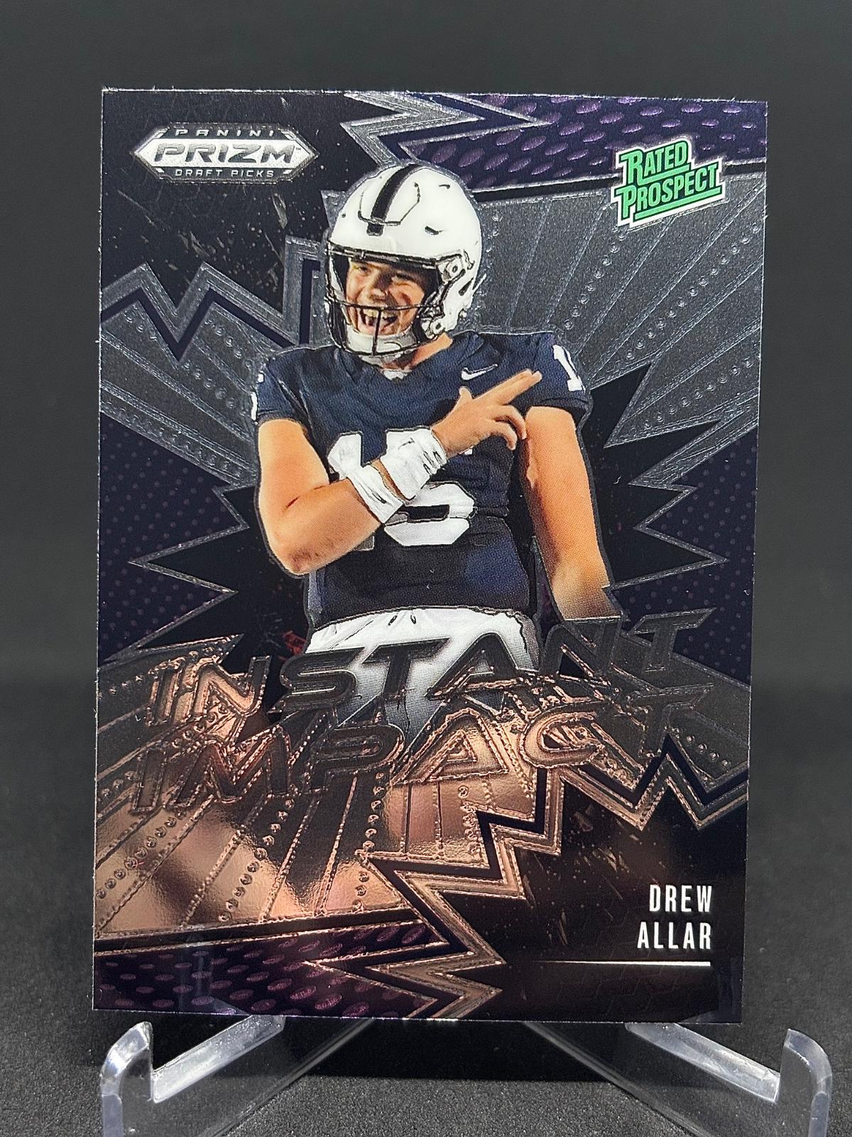 2025 Panini Prizm Draft Picks Instant Impact Drew Allar #7 card