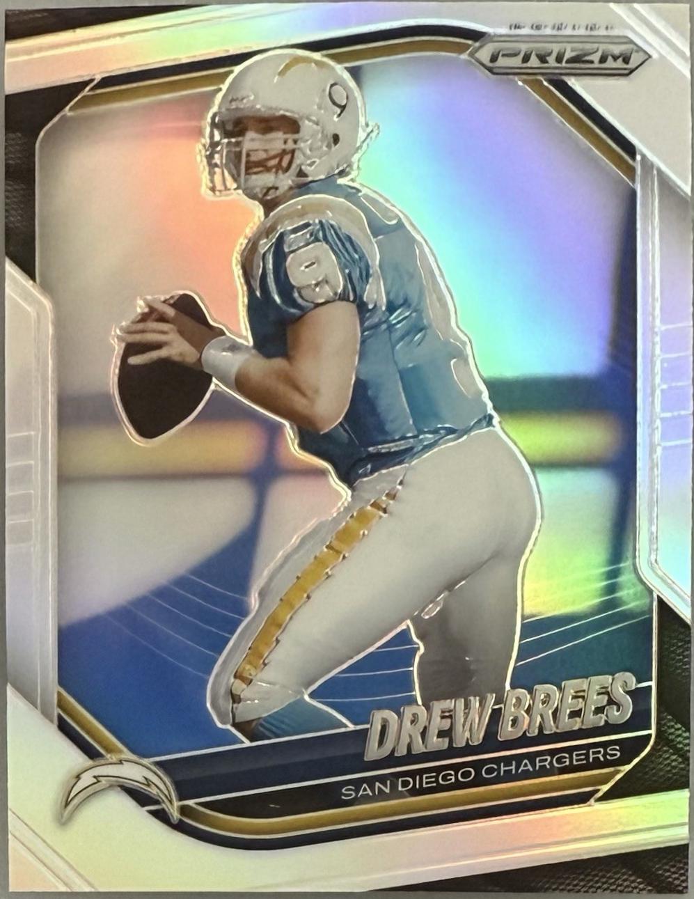2025 Panini Prizm Drew Brees [Silver] #266 card