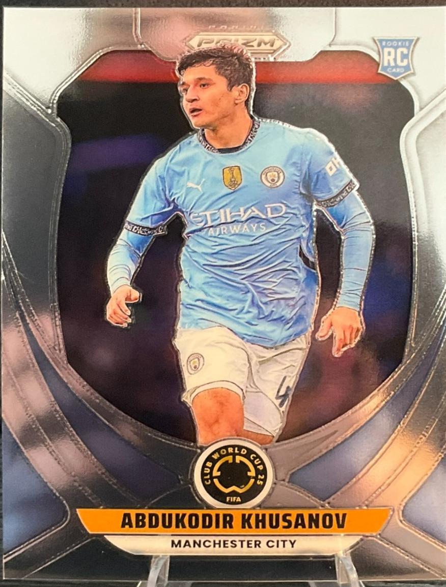 2025 Panini Prizm FIFA Club World Cup Abdukodir Khusanov #141 card
