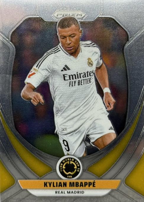 2025 Panini Prizm FIFA Club World Cup Kylian Mbappe #164 card