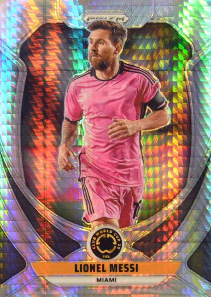 2025 Panini Prizm FIFA Club World Cup Lionel Messi [Hyper] #200 card