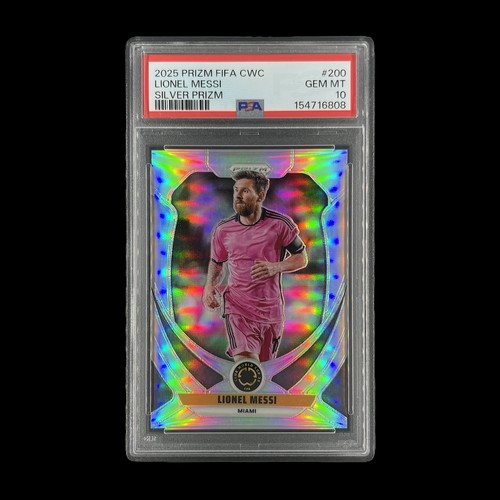 2025 Panini Prizm FIFA Club World Cup Lionel Messi [Silver] #200 card