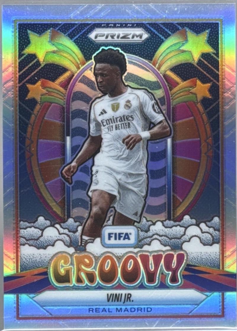2025 Panini Prizm FIFA Groovy Vini Jr. #7 card
