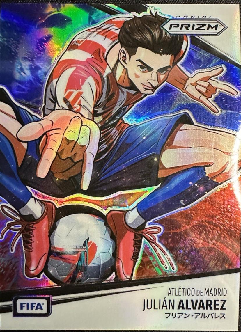 2025 Panini Prizm FIFA Manga Julian Alvarez #7 card